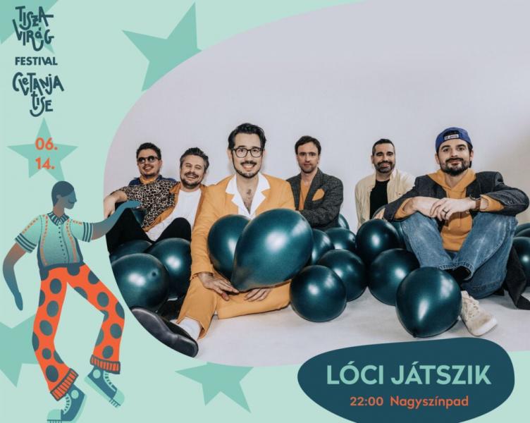 Lóci játszik koncertet ad Zentán, a Tiszavirág Fesztivál izgalmas programjának részeként.